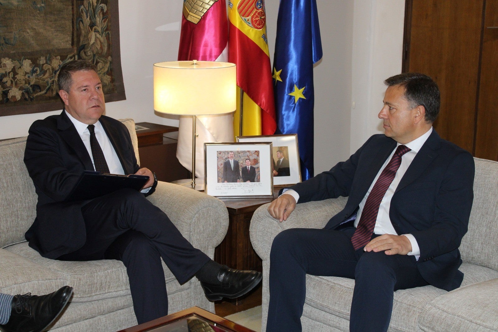 Junta y Ayuntamiento acuerdan con la UTE Hermasan-Eiffage el empuje final al Parque Aeronáutico y Logístico de Albacete Junta y Ayuntamiento acuerdan con la UTE Hermasan-Eiffage el empuje final al Parque Aeronáutico y Logístico de Albacete