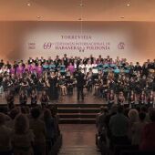 Imagen de la clausura de la 69º edición del Certamen Coral Internacional de Habaneras y Polifonía de Torrevieja
