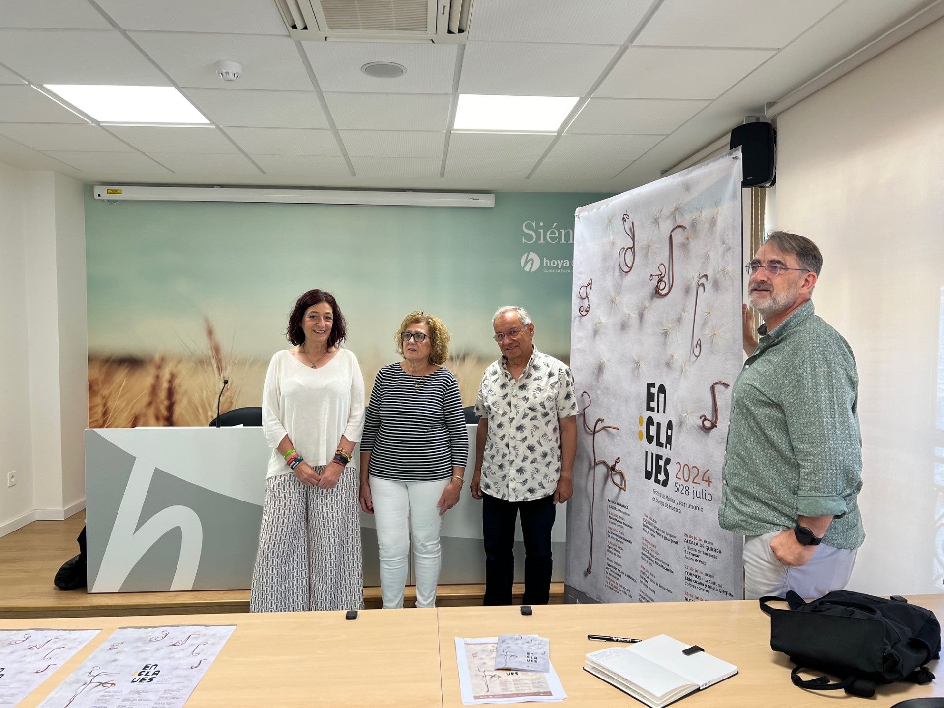 Enclaves propone una decena de conciertos para acercar la música a la Hoya de Huesca Enclaves propone una decena de conciertos para acercar la música a la Hoya de Huesca