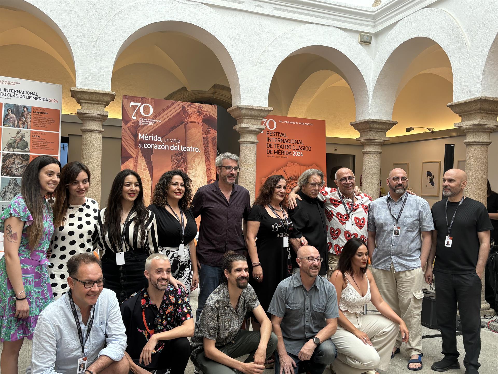 La comedia 'La aparición' tomará los "mimbres" de la obra de Menandro para ofrecer risas en el Festival de Mérida La comedia 'La aparición' tomará los "mimbres" de la obra de Menandro para ofrecer risas en el Festival de Mérida