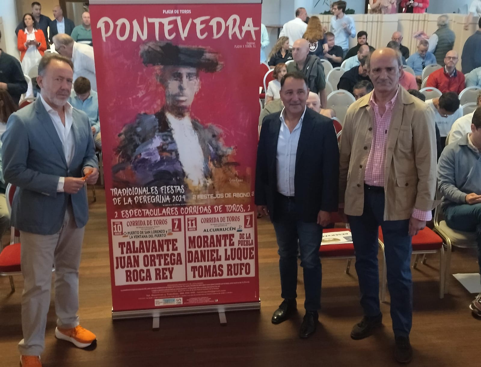Cartel de lujo en la feria taurina de Pontevedra Cartel de lujo en la feria taurina de Pontevedra