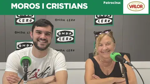 Juan Mayor i Pepi Santacreu, capitans de l'Artilleria Mora i Caçadors 2024. Juan Mayor i Pepi Santacreu, capitans de l'Artilleria Mora i Caçadors 2024.