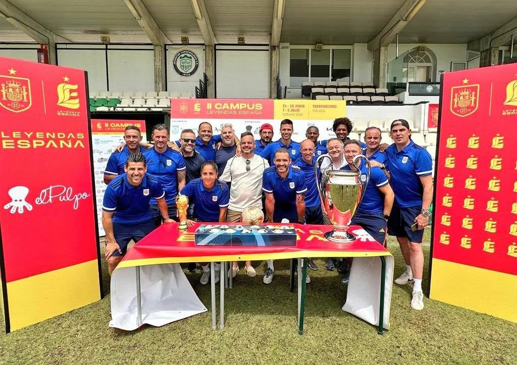 "Un gol por la inclusión" junto a las Leyendas de España "Un gol por la inclusión" junto a las Leyendas de España