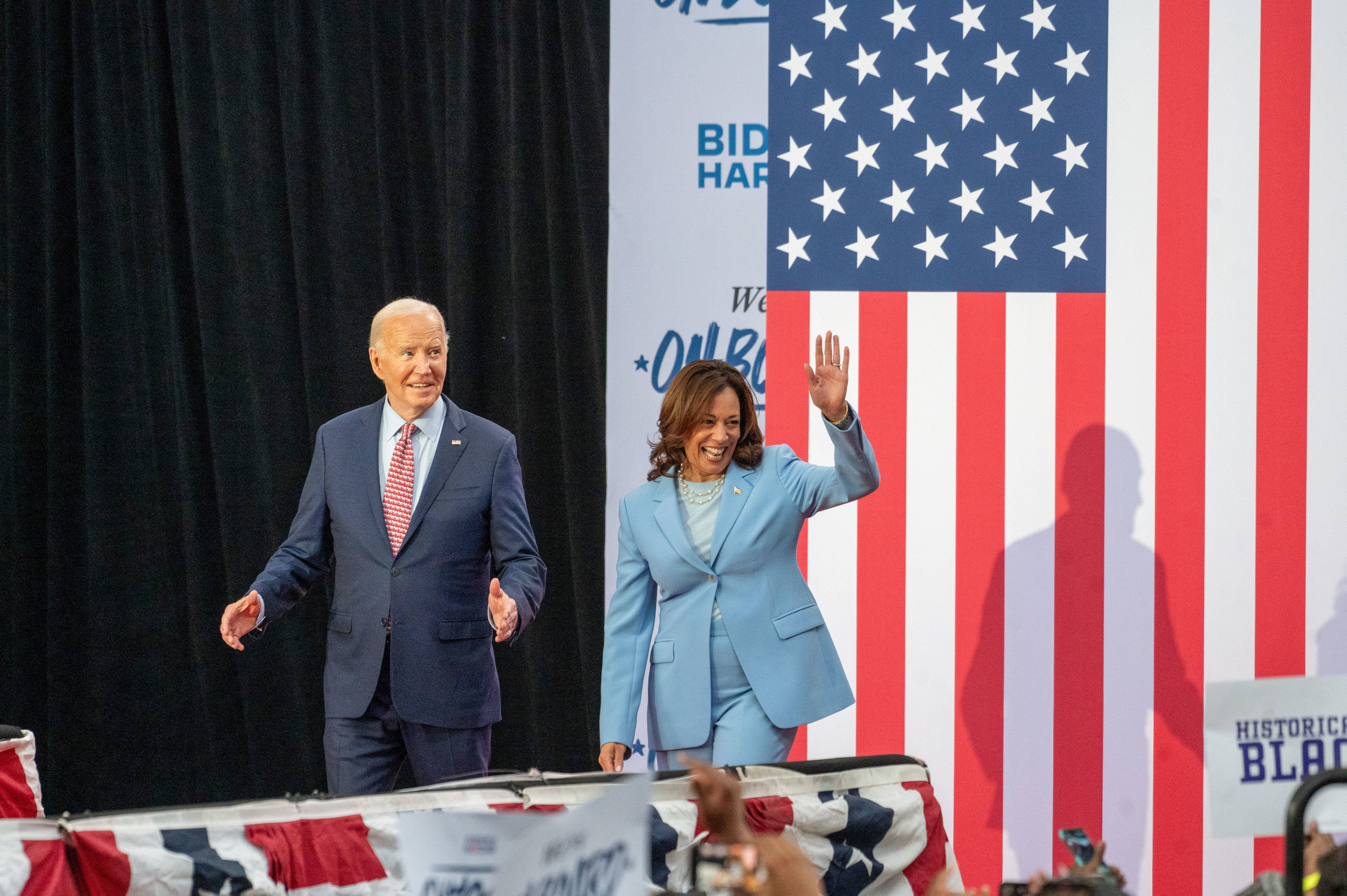 Dilema en los demócratas: Kamala Harris acapararía más voto que Biden frente a Trump Dilema en los demócratas: Kamala Harris acapararía más voto que Biden frente a Trump