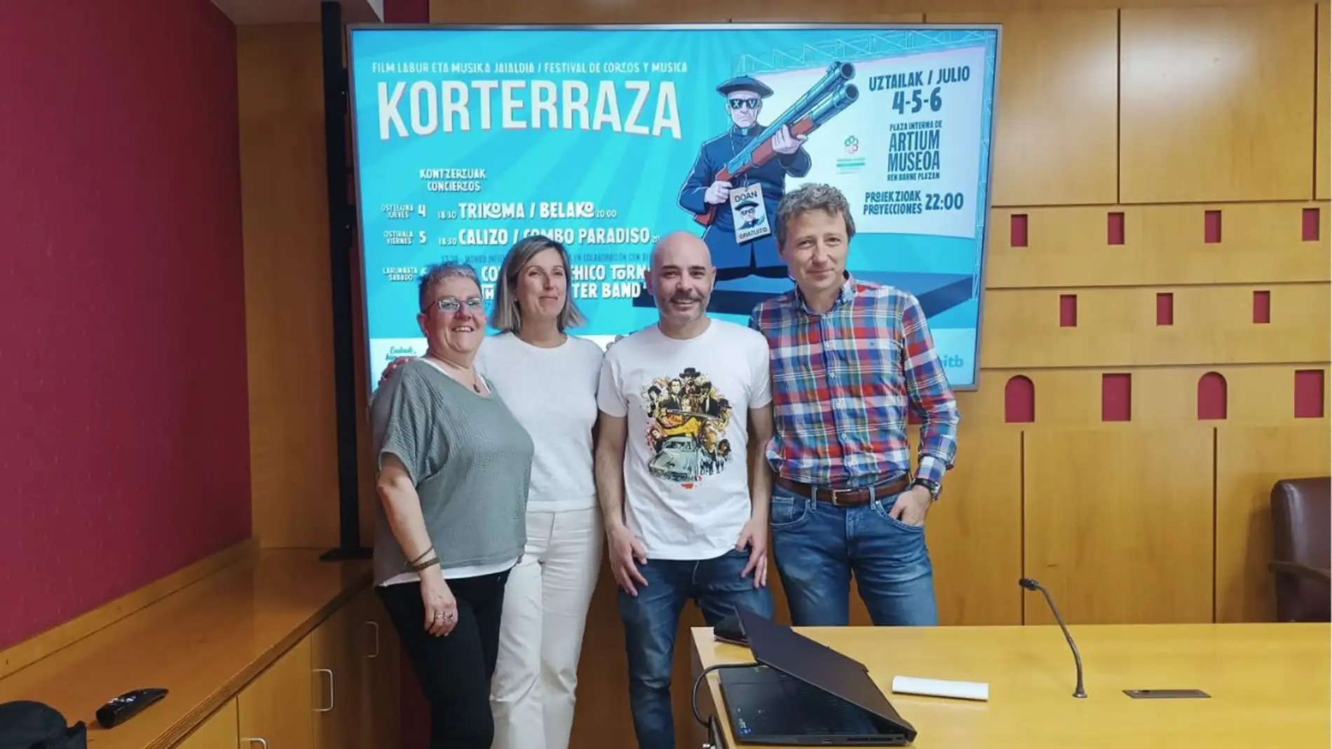 Korterraza 2024: cine gratuito al aire libre en Vitoria y Álava