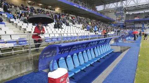 Banquillo del Carlos Tartiere Banquillo del Carlos Tartiere