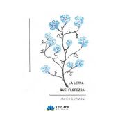 Portada libro de poemas 'La letra que florezca'