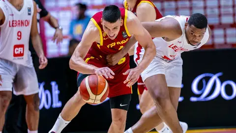 Jaime Pradilla con la selección española de baloncesto Jaime Pradilla con la selección española de baloncesto