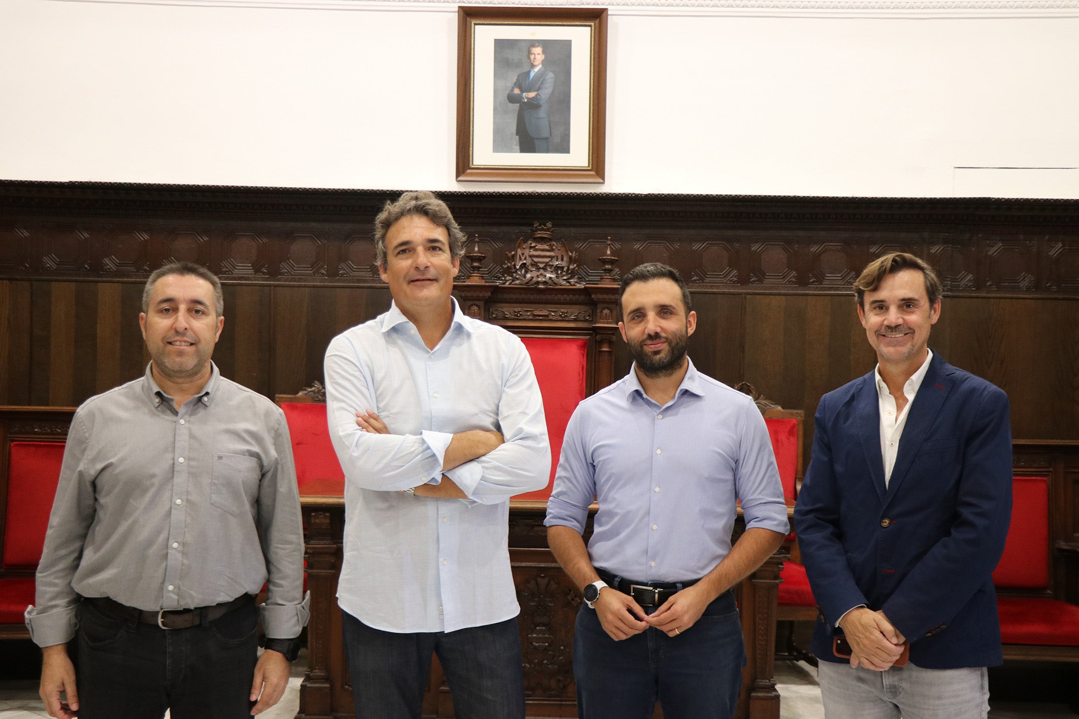 La nueva directiva del Atlético Saguntino se reúne con el Ayuntamiento de Sagunto La nueva directiva del Atlético Saguntino se reúne con el Ayuntamiento de Sagunto