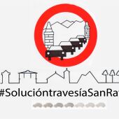 Movilizaciones para conseguir una solución a los problemas de seguridad en la travesía de San Rafael 