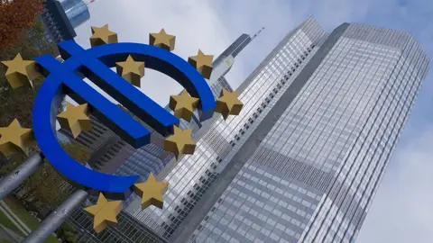 Sede del BCE en Fráncfort. Sede del BCE en Fráncfort.