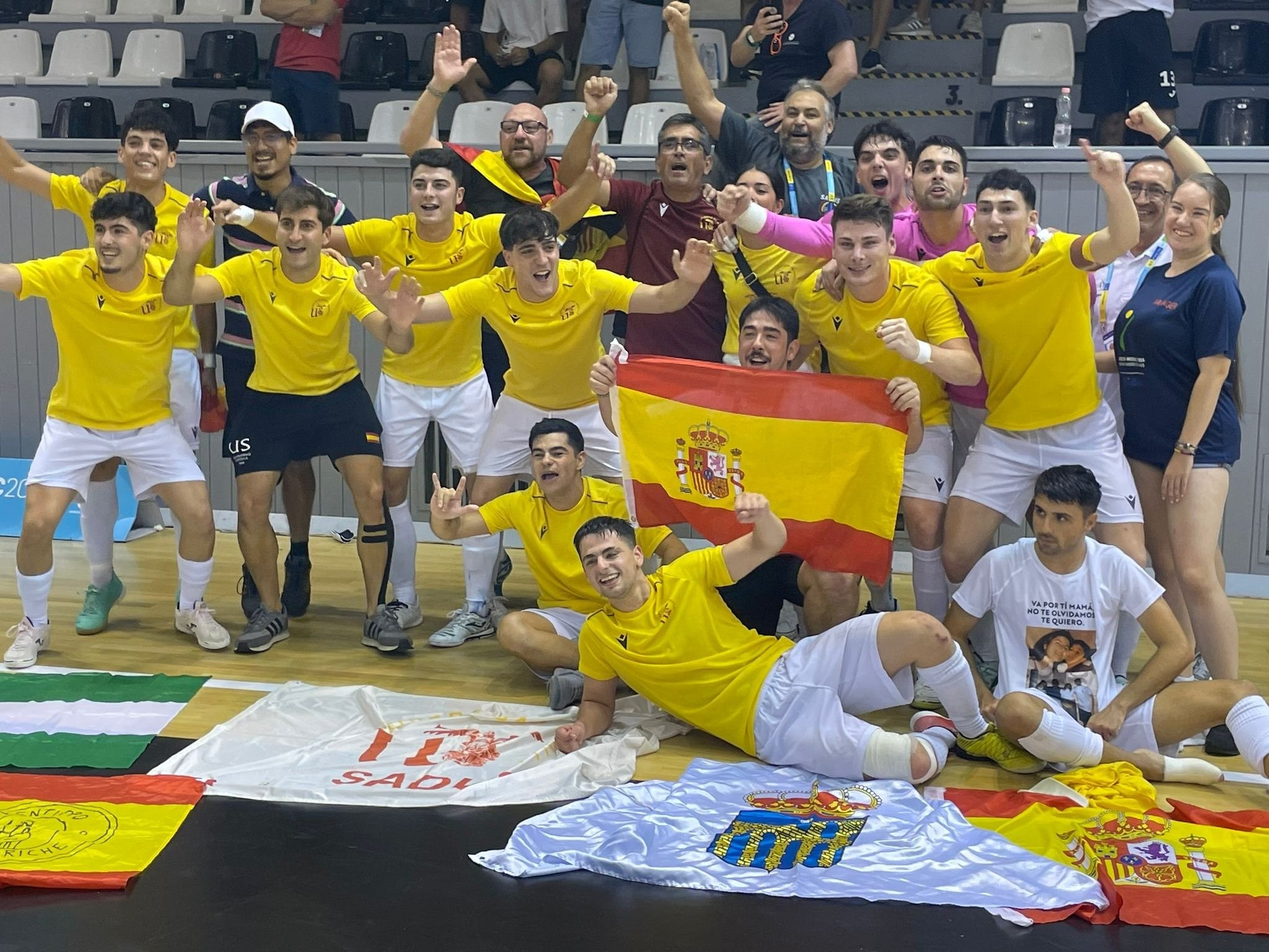 La selección masculina de fútbol sala de la US, campeona del Europeo Universitario La selección masculina de fútbol sala de la US, campeona del Europeo Universitario