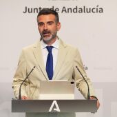 Ramón Fernández-Pacheco en una imagen de archivo tras un Consejo de Gobierno. 