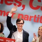 Salvador Illa, la nit electoral del 12 de maig