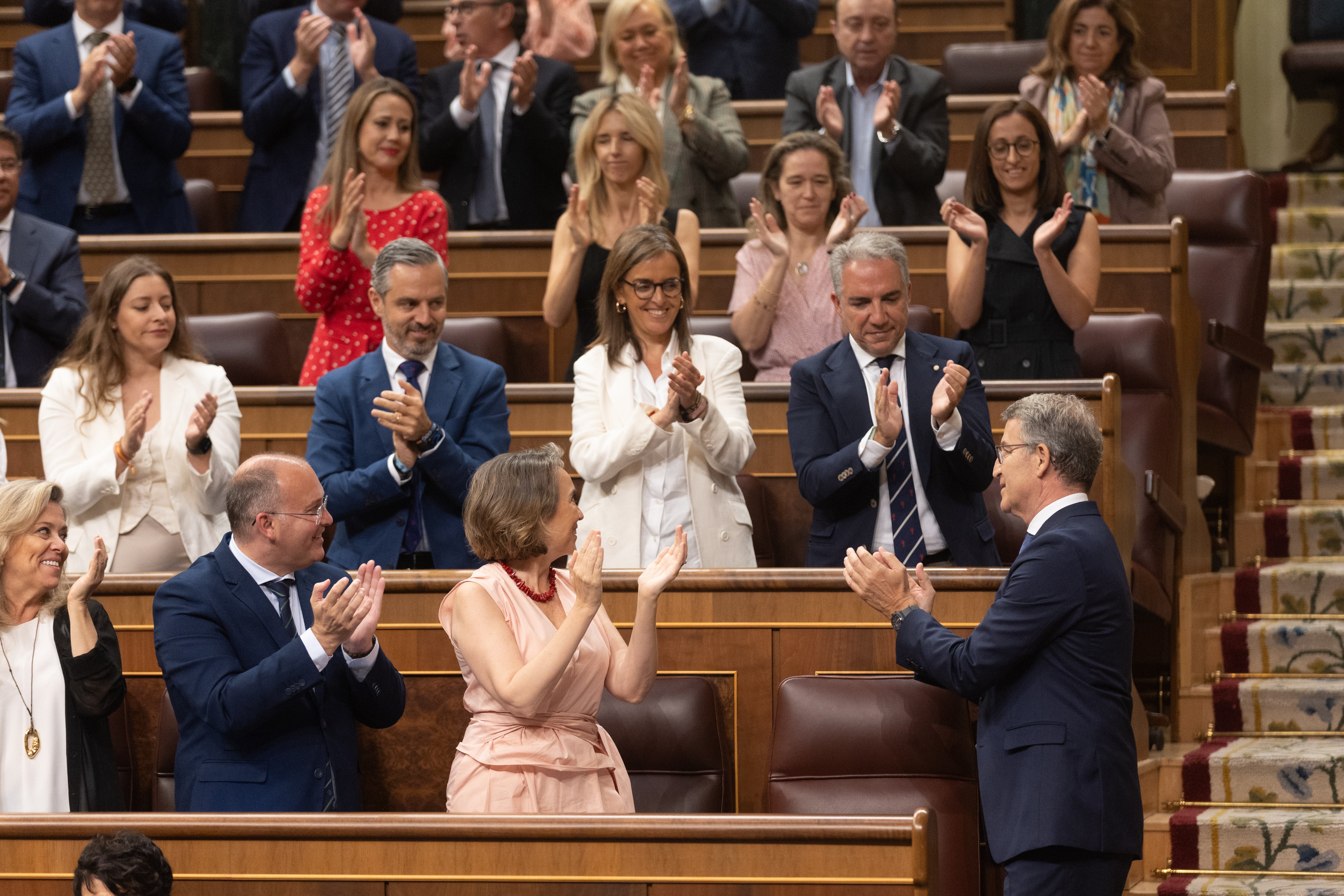 El PP, tras la petición de la UCM de investigar a Begoña Gómez: "No es regeneración, es degeneración" El PP, tras la petición de la UCM de investigar a Begoña Gómez: "No es regeneración, es degeneración"