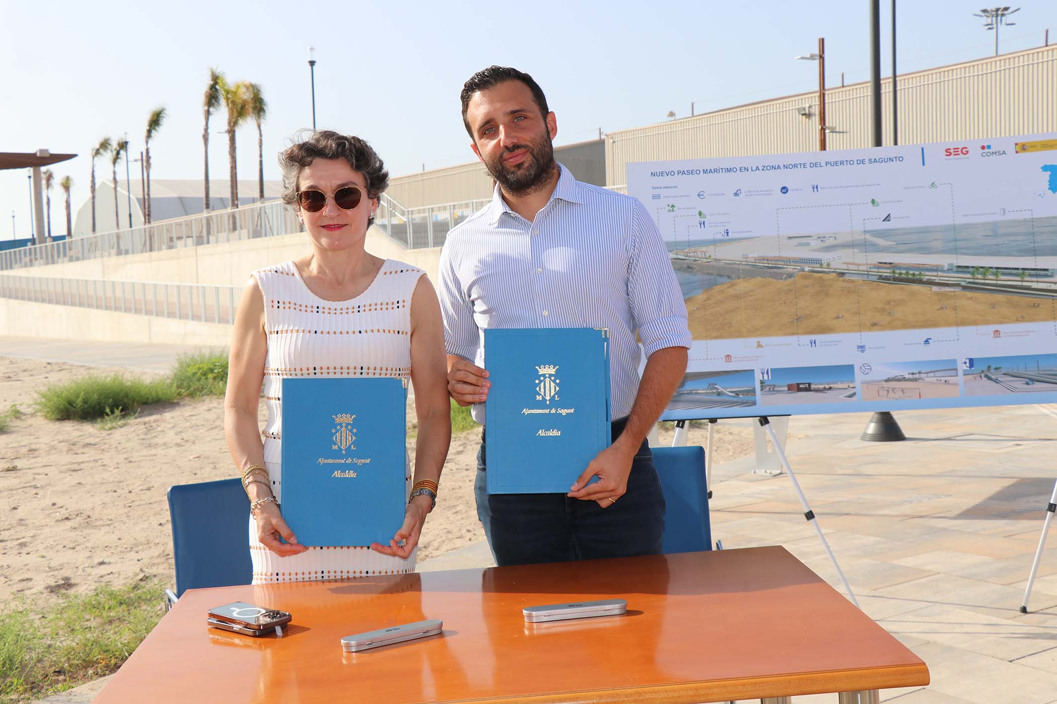 La nueva sección terrestre del Pantalán de Puerto de Sagunto abre al público La nueva sección terrestre del Pantalán de Puerto de Sagunto abre al público