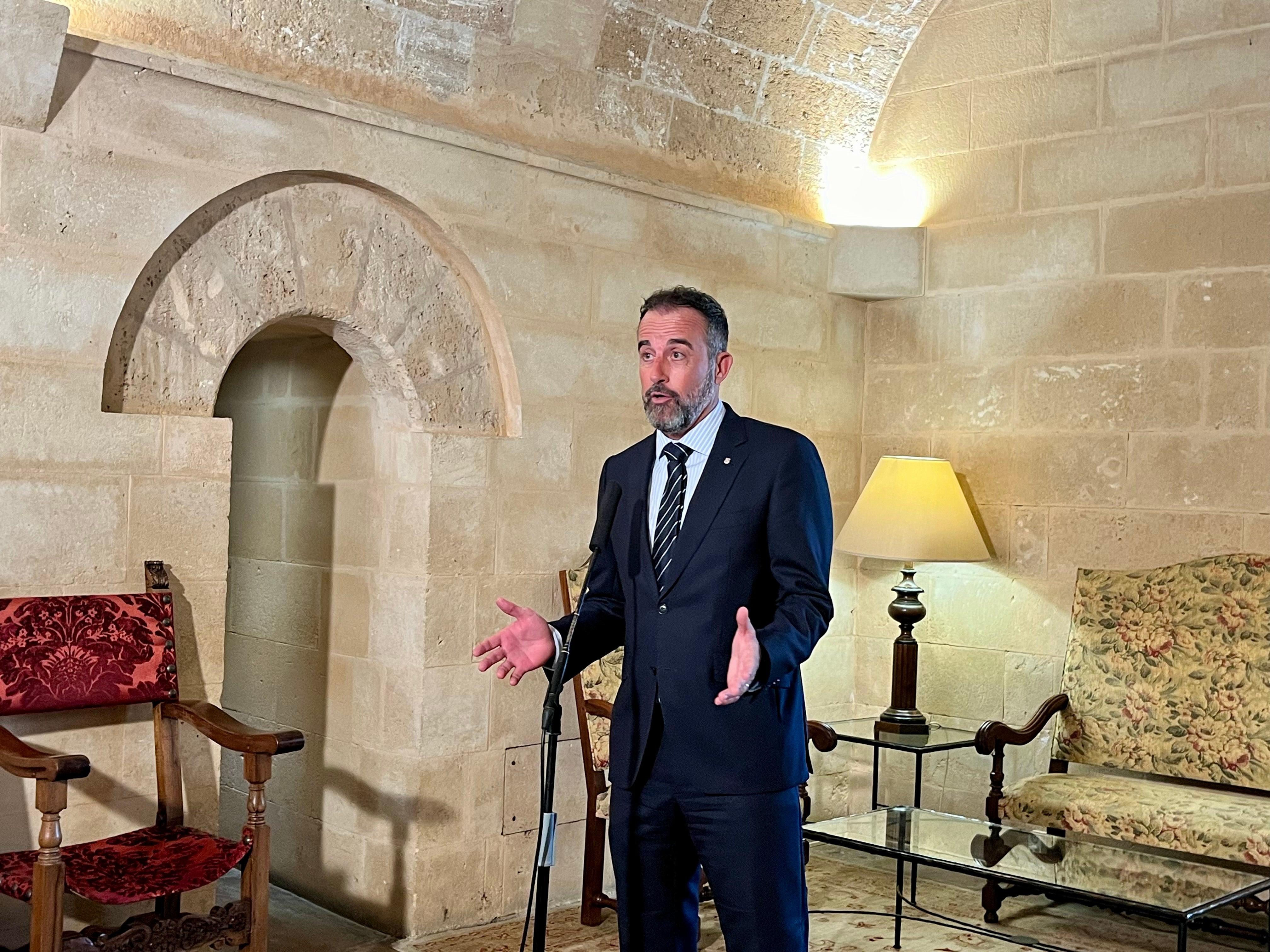 José Luis Mateo, nuevo conseller de Vivienda, Territorio y Movilidad del Govern balear. José Luis Mateo, nuevo conseller de Vivienda, Territorio y Movilidad del Govern balear.