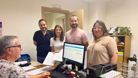 Imagen de Samuel Falomir, portavoz del Partido Socialista