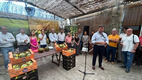 Acto de presentaci&oacute;n de la temporada 2024 del mel&oacute;n de Carrizales