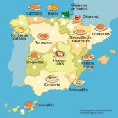 ¿Croquetas, ensaladilla, tortilla...? Estos son los platos tradicionales que los españoles piden más en Glovo