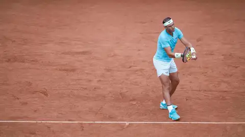 Rafa Nadal en el torneo de dobles de Båstad, Suecia Rafa Nadal en el torneo de dobles de Båstad, Suecia