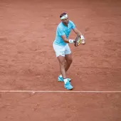 Rafa Nadal en el torneo de dobles de Båstad, Suecia Rafa Nadal en el torneo de dobles de Båstad, Suecia