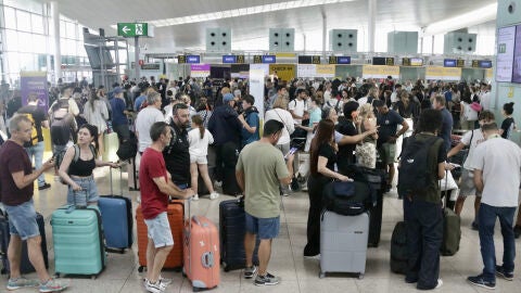 L'afectaci&oacute; m&eacute;s important de la caiguda dels sistemes inform&agrave;tics ha estat a l'aeroport del Prat.