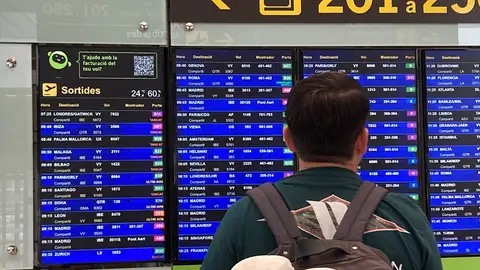 Imagen de archivo del Aeropuerto de Barcelona. Imagen de archivo del Aeropuerto de Barcelona.