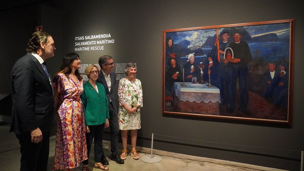 Valentín de Zubiaurre llega al Itsasmuseum en la Obra Invitada Valentín de Zubiaurre llega al Itsasmuseum en la Obra Invitada