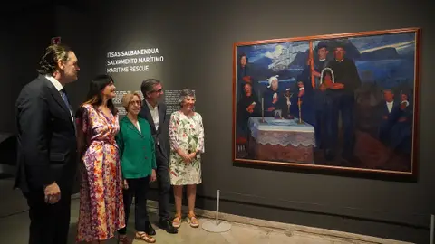 Valentín de Zubiaurre llega al Itsasmuseum en la Obar Invitada Valentín de Zubiaurre llega al Itsasmuseum en la Obar Invitada