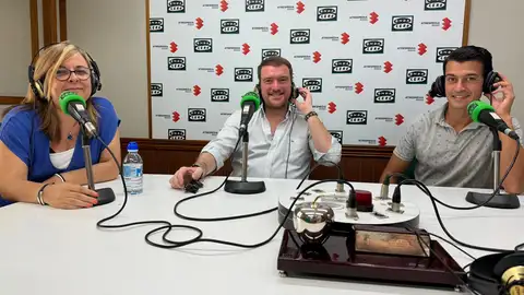 Hasta la Bola Carlos Aranda, Marcelino Abenza y Consoli Romero