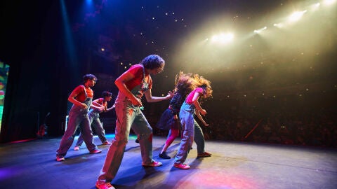 Cantajuegos en un espect&aacute;culo 