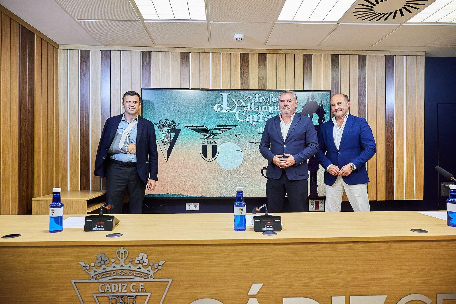 La Lazio será el rival de Cádiz en el Trofeo Carranza La Lazio será el rival de Cádiz en el Trofeo Carranza