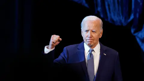 El presidente de Estados Unidos, Joe Biden, en una imagen de archivo Biden anuncia que reanudará sus actos de campaña la próxima semana