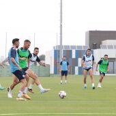 El Málaga prueba la Ciudad Deportiva de Arraijanal