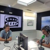 Marc Serra, als estudis d'Onda Cero.