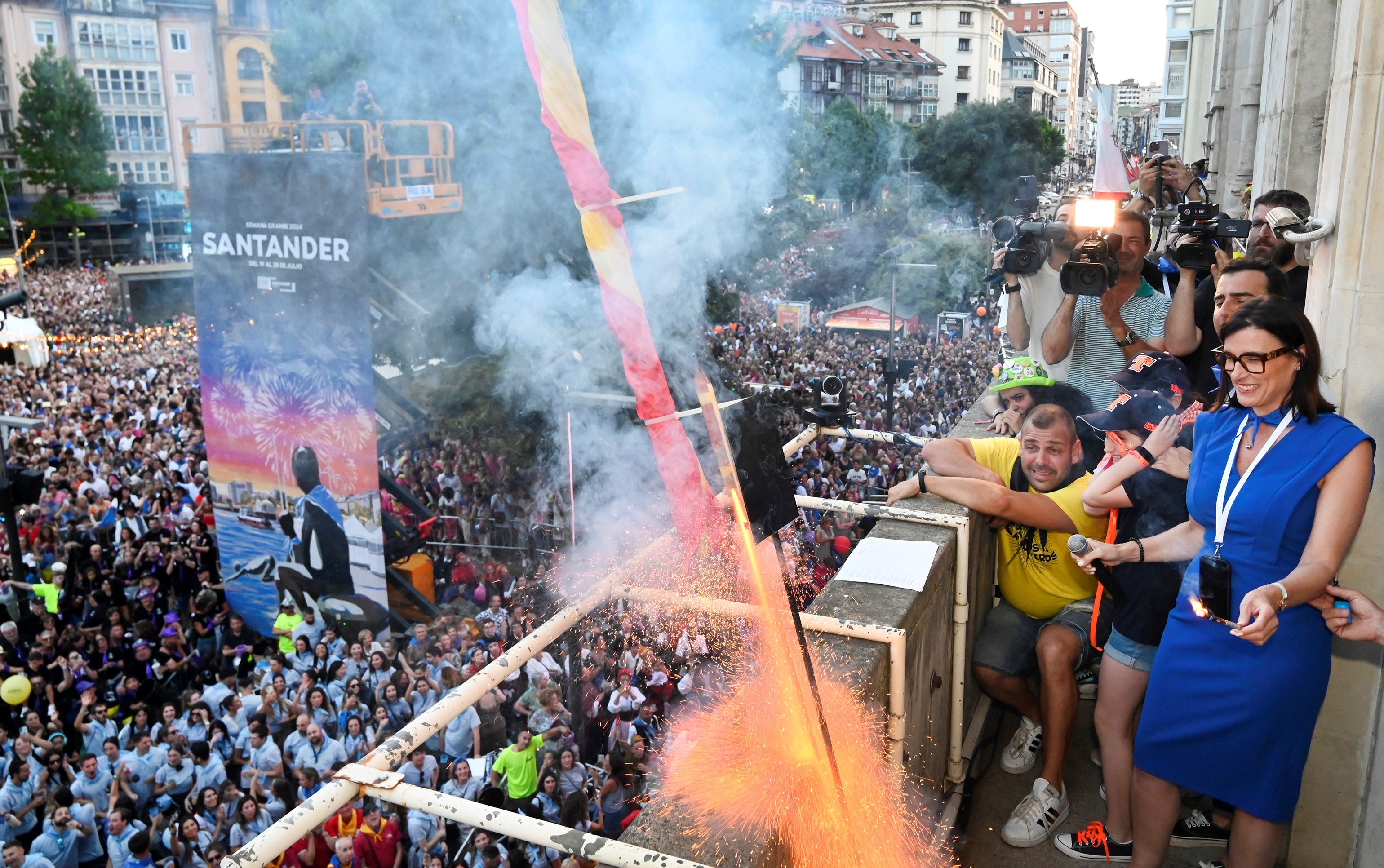 Los sindicatos de la Policía Local de Santander critican la "absoluta insuficiencia" de efectivos para el chupinazo Los sindicatos de la Policía Local de Santander critican la "absoluta insuficiencia" de efectivos para el chupinazo