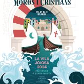 Cartel de fiestas Moros y Cristianos 2024