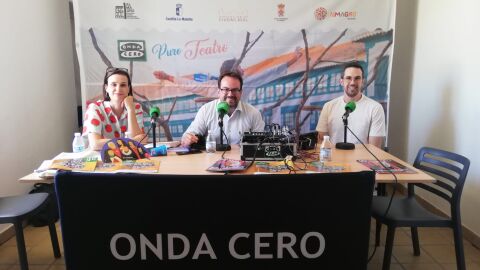 Irene Pardo, Javier Ruiz y Enrique Mart&iacute;n