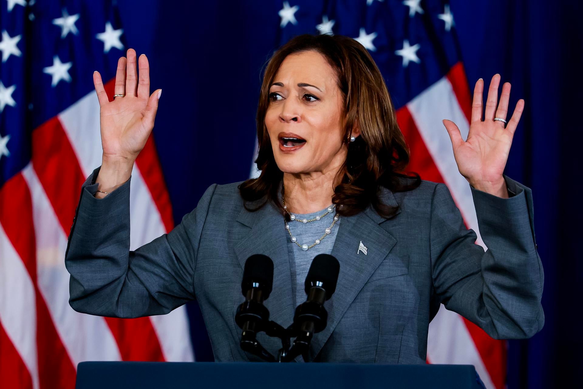 Nancy Pelosi muestra su apoyo a Kamala Harris como candidata a la presidencia de EEUU Nancy Pelosi muestra su apoyo a Kamala Harris como candidata a la presidencia de EEUU