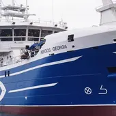 El Argos Georgia, según aparece en la web de la armadora El Argos Georgia, según aparece en la web de la armadora