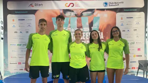 El Club Natación Tenis Elche logra seis medallas en el Campeonato de España de Verano Dos oros, una plata y tres bronces es el bagaje en el campeonato del CN Tenis Elche.