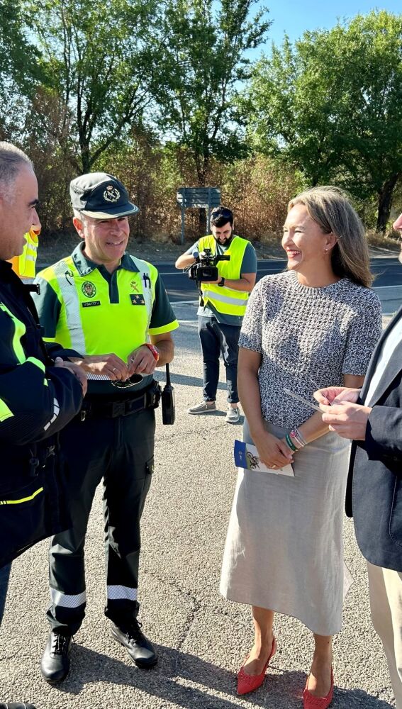 Responsables de la presentación de la campaña