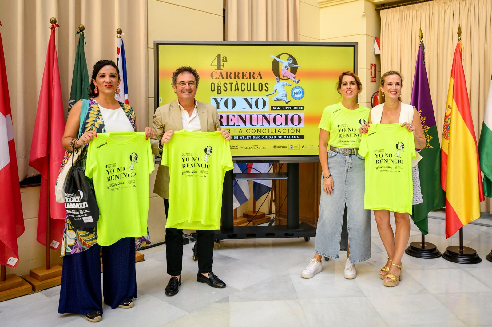 Presentación de la IV carrera "Yo no renuncio" del Club Malasmadres Presentación de la IV carrera "Yo no renuncio" del Club Malasmadres