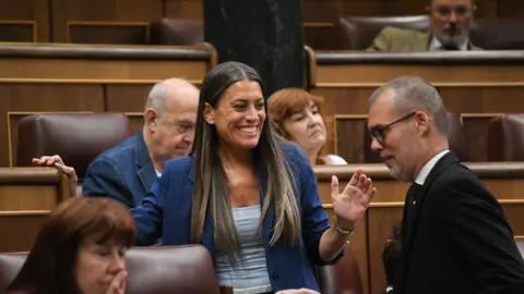 La portavoz de Junts en el Congreso de los Diputados, Miriam Nogueras. La portavoz de Junts en el Congreso de los Diputados, Miriam Nogueras.