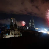 El gobierno local de Santiago estudiará que vuelva el espectáculo de videomapping a la Plaza del Obradoiro en próximas fiestas del Apóstol "respetando el Patrimonio" El gobierno local de Santiago estudiará que vuelva el espectáculo de videomapping a la Plaza del Obradoiro en próximas fiestas del Apóstol "respetando el Patrimonio"