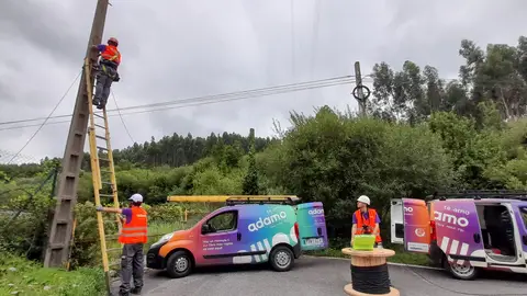 Más de 50.000 familias de la provincia de Palencia accedieron a fibra óptica en los últimos seis años .