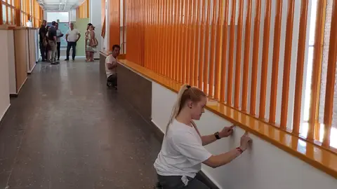 El Ayuntamiento ya está poniendo a punto los colegios para el curso que viene El Ayuntamiento ya está poniendo a punto los colegios para el curso que viene