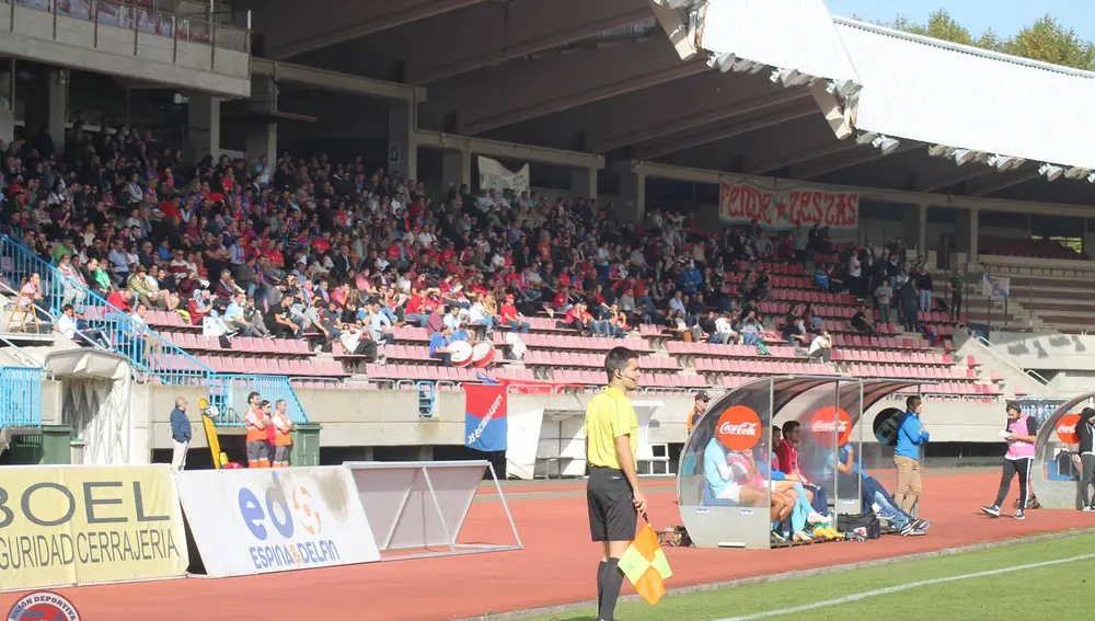 Parte da afección do Ourense en San Lázaro Parte da afección do Ourense en San Lázaro
