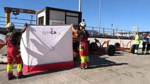 Rescatado un cuerpo sin vida en la costa de Colindres Rescatado un cuerpo sin vida en la costa de Colindres